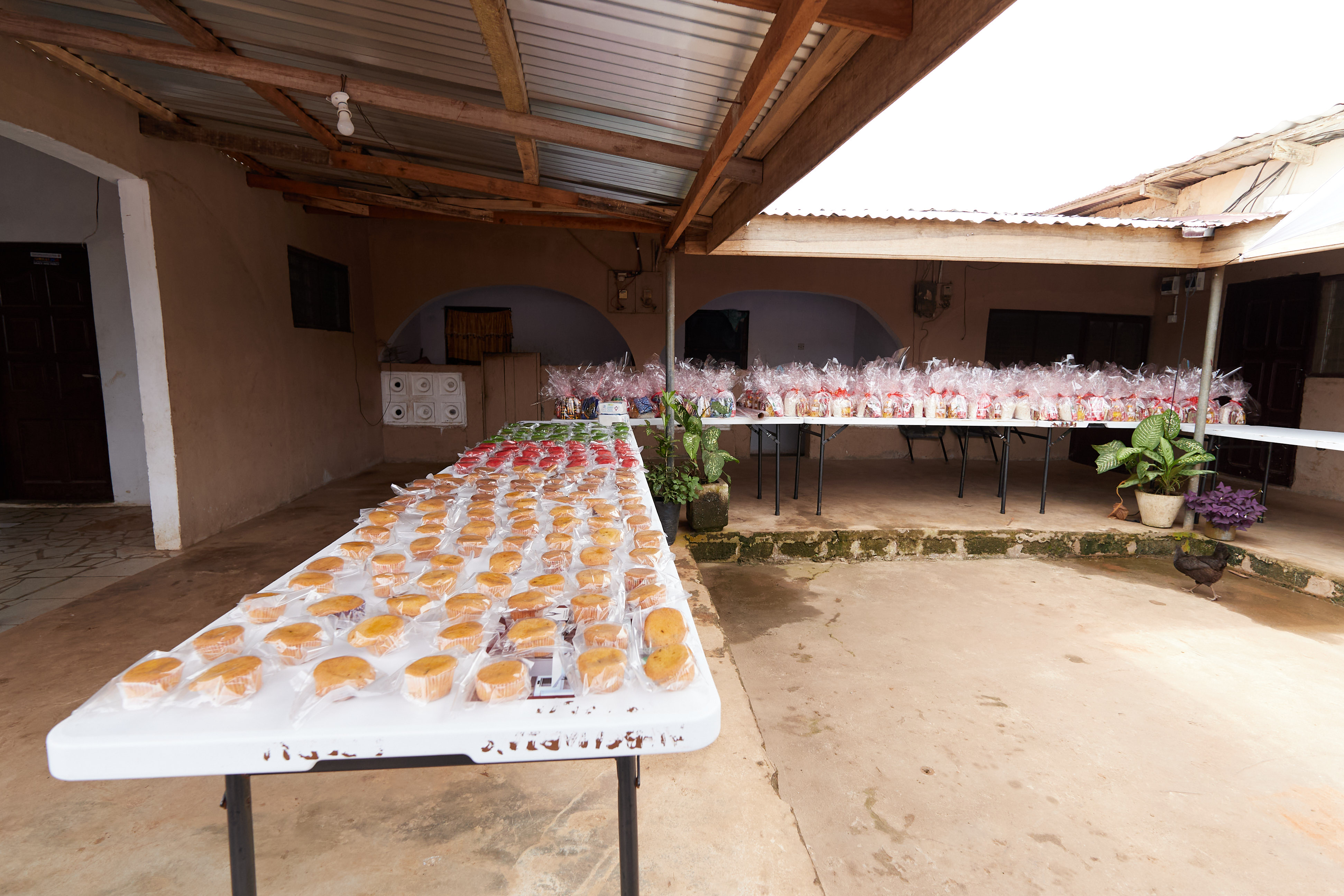 SIGC Ghana donation to widows — Ahwerase outreach