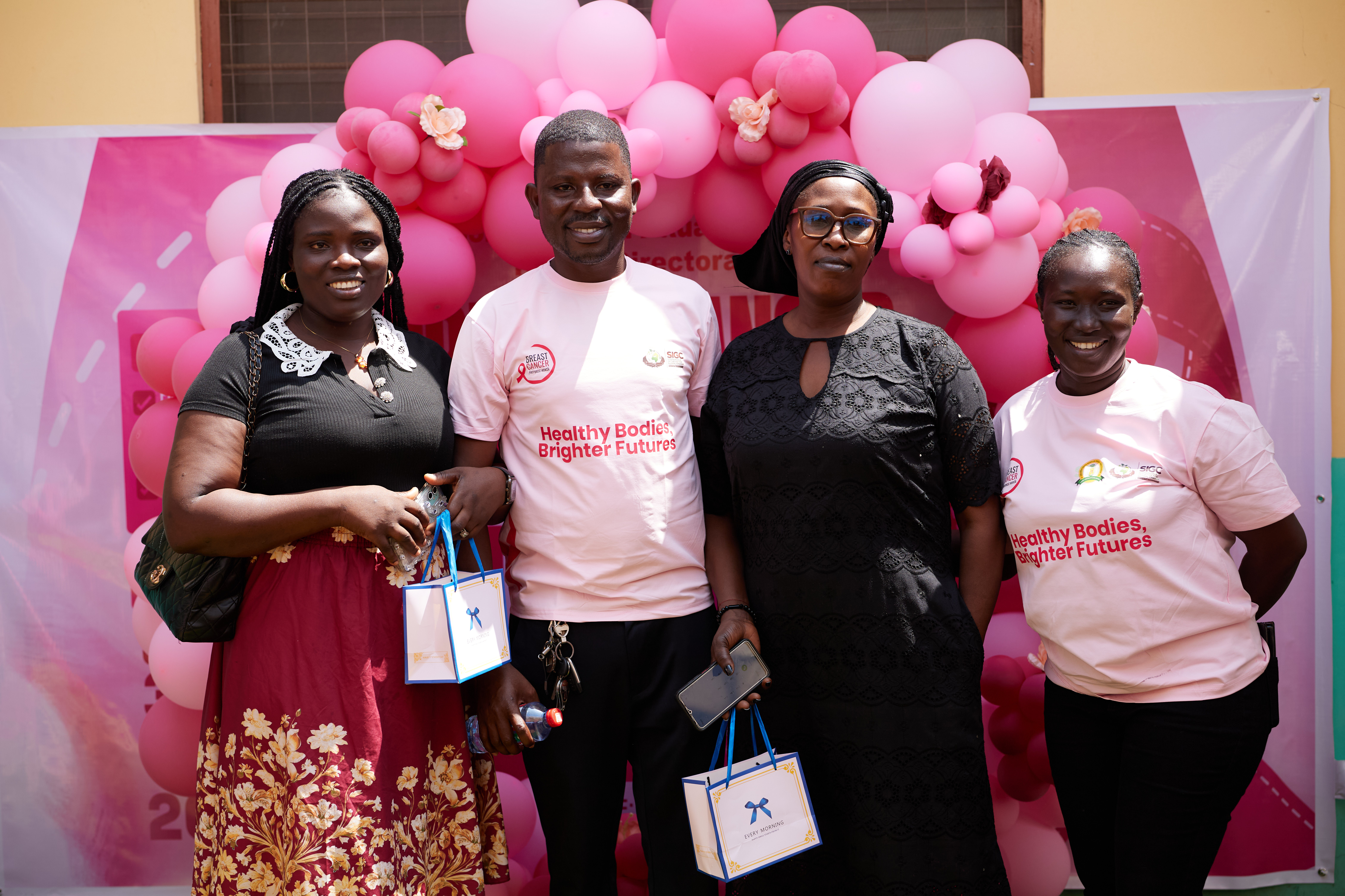 Breast Cancer Awareness Outreach participants