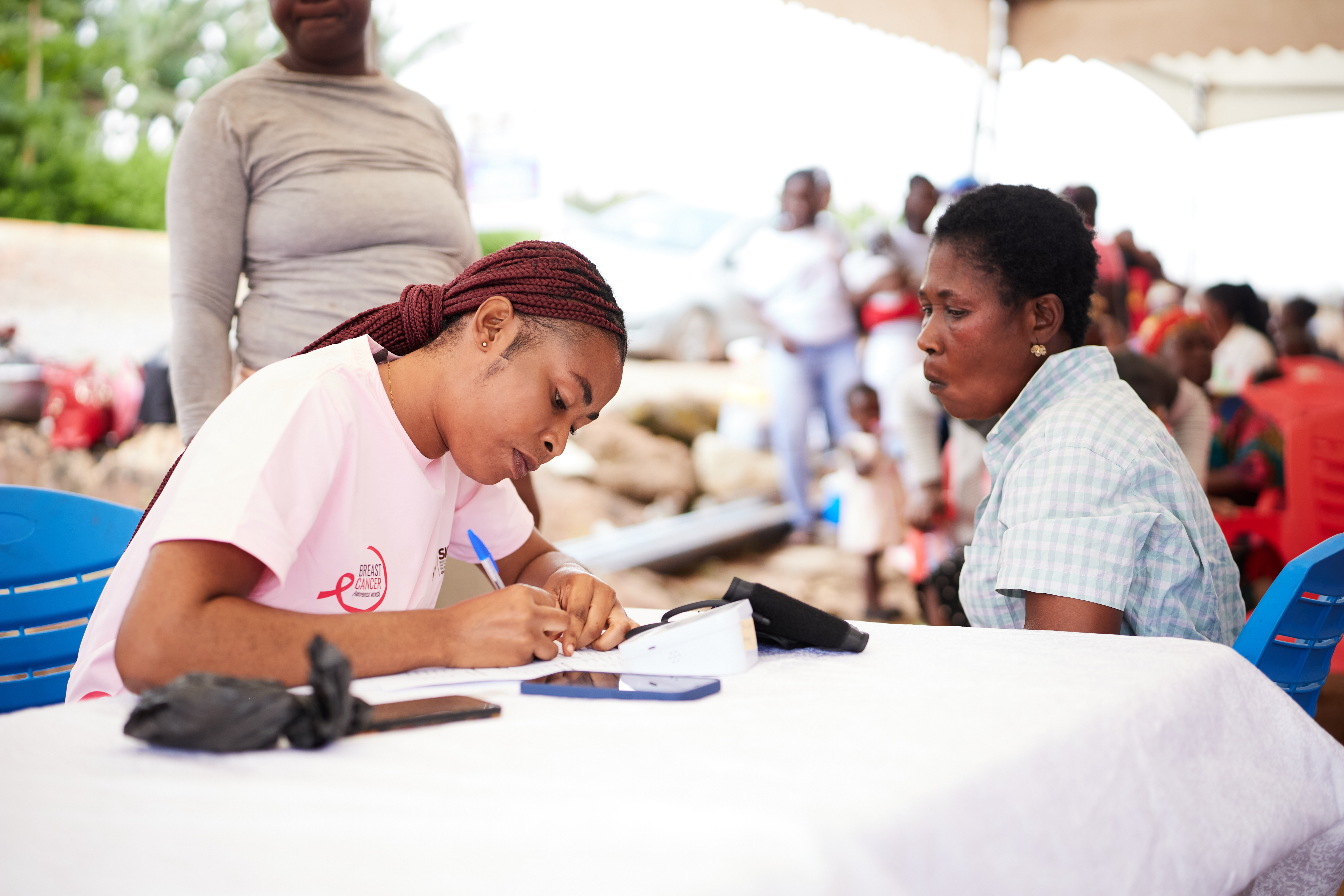 Breast Cancer Awareness Outreach — community education